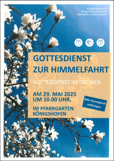 Himmelfahrt 2025 Plakat
